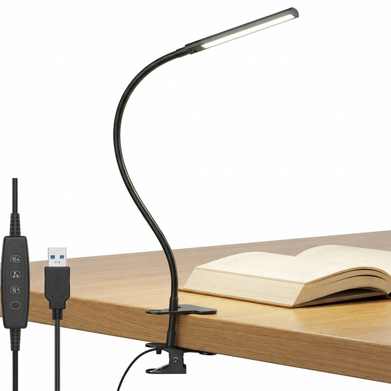 LED Rechargeable Clip - On Reading Light