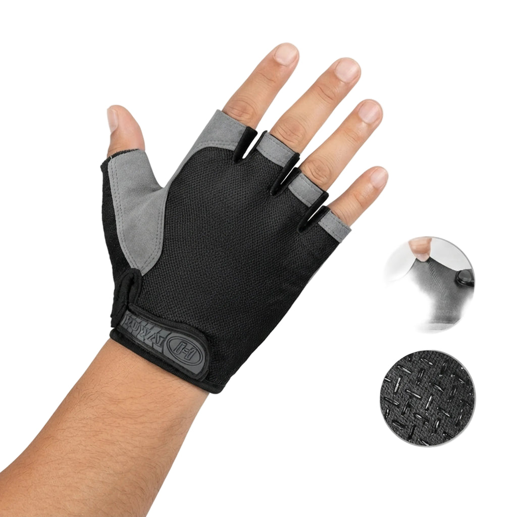 Fingerless Breathable Training and Lifting Gloves