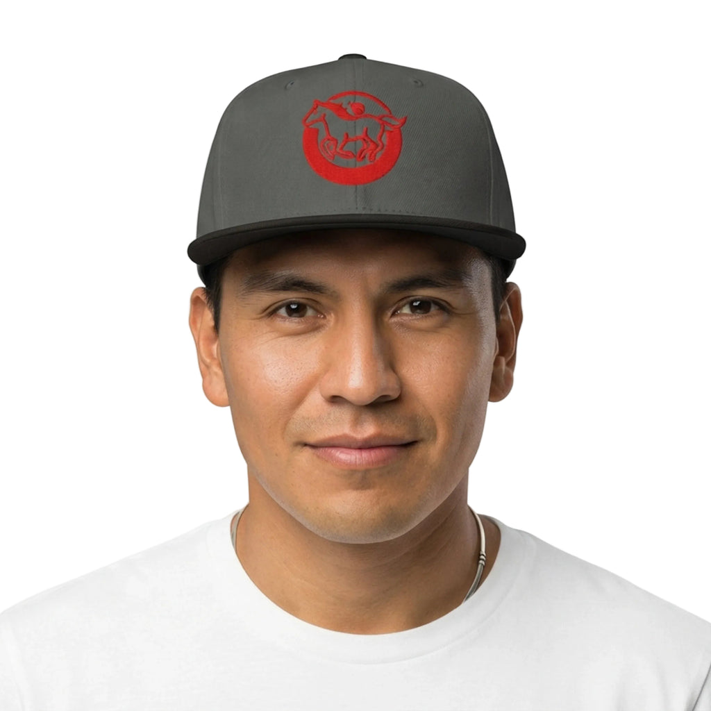 Running Horse Ladybug Emblem Snapback