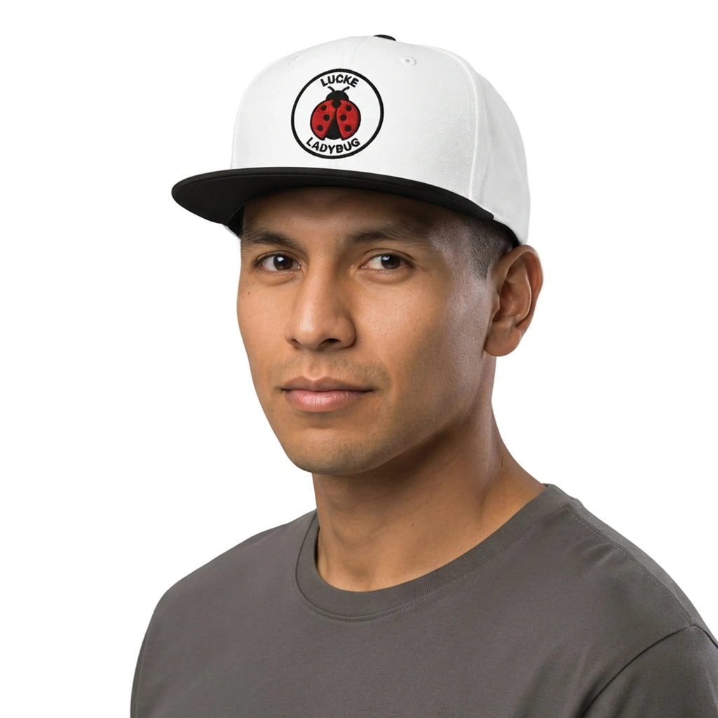 Red Ladybug Emblem Snapback