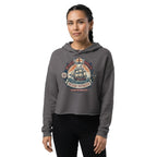 Ocean Voyager Explore The Seven Seas Cropped Hoodie - W