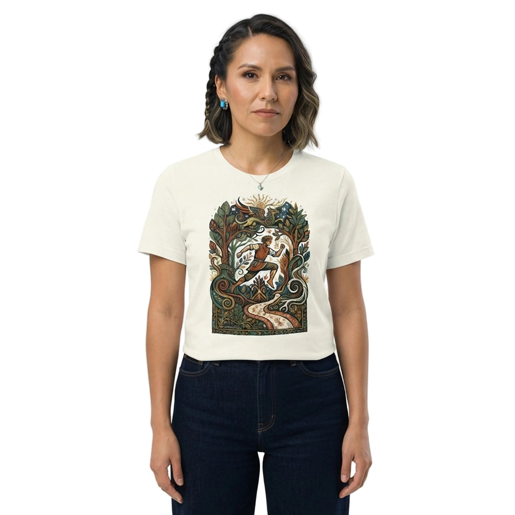 Mythic Forest Runner Women's Relaxed T-Shirt