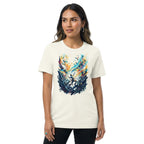 Abstract Birds Breaking Chains Women's T-Shirt