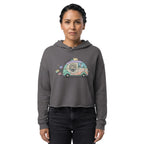 Express Delivery Global Service Cropped Hoodie