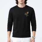 Men's Autumn Winter Velvet Thickened Pullover Sweatshirt