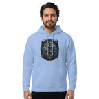Haunted Skeleton Baseball Pullover Hoodie