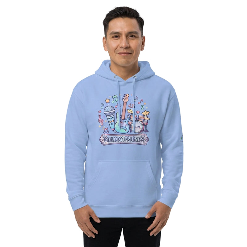 Melody Friends Musical Instruments Pullover Hoodie