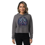 Cosmic Vision Mystical Leadership Cropped Hoodie