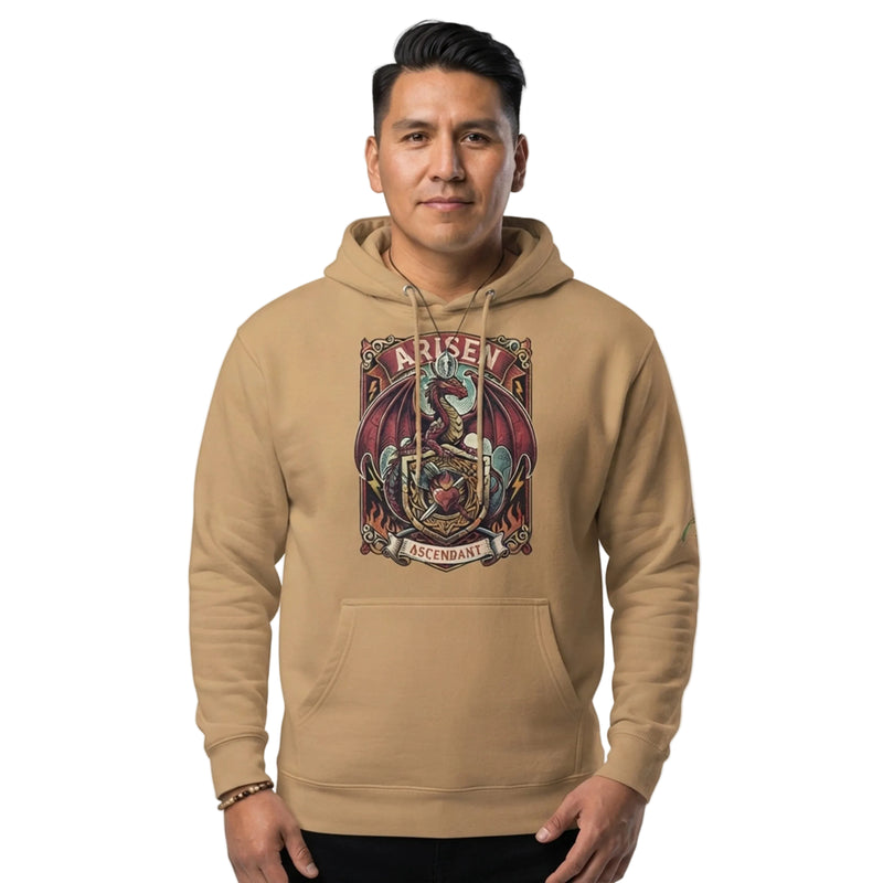 Arisen Ascendant Dragon Crest Pullover Hoodie