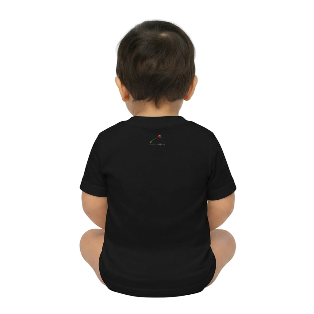 Neon Tennis Player Baby Staple Tee