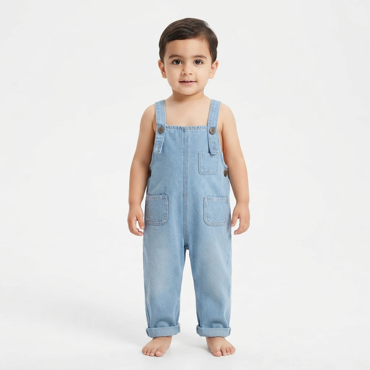 Kids Denim Jumper Overalls
