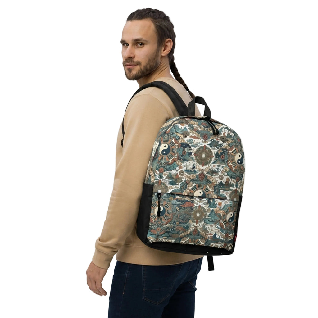 Zhou Yi Celestial Symbol Pattern Backpack