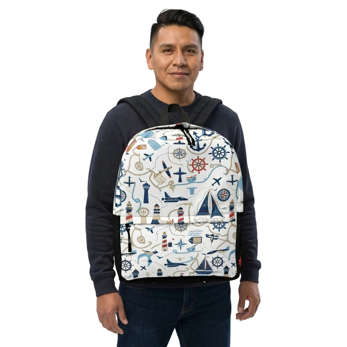 Nautical Aviation Coastal Adventure Backpack