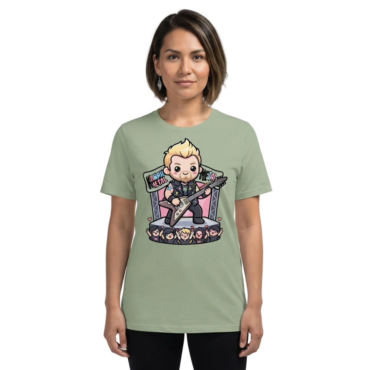 Hawaii Metal Guitarist Women's Relaxed T-Shirt