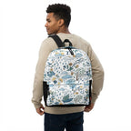 Whimsical Rainy Garden Weather Backpack