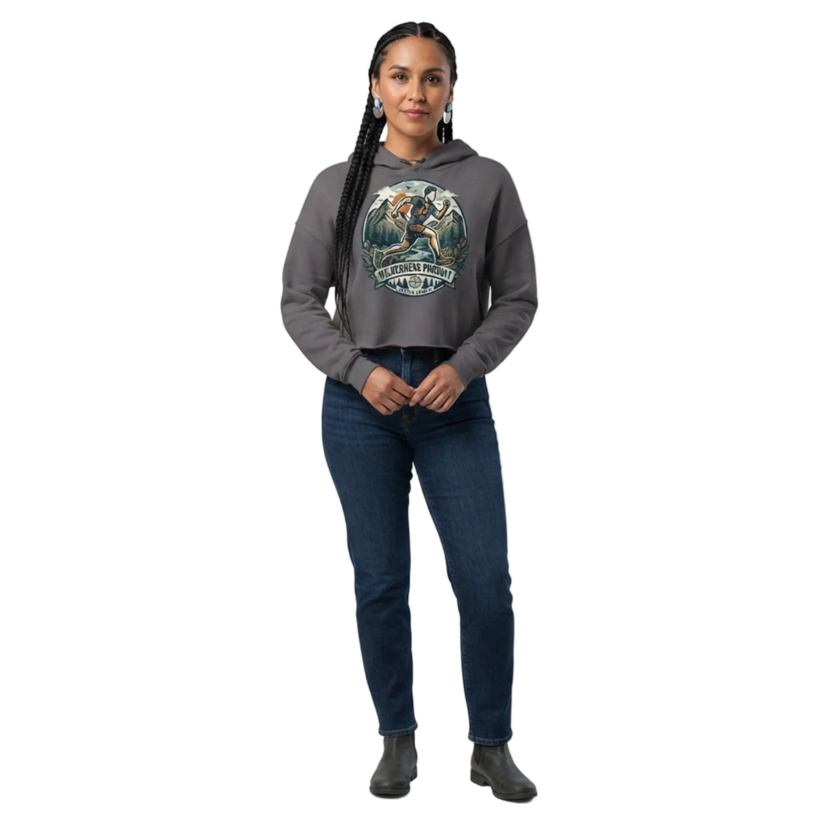 Wilderness Pursuit Trail & Summit Cropped Hoodie