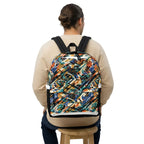 QTR Abstract Basketball Motion Backpack