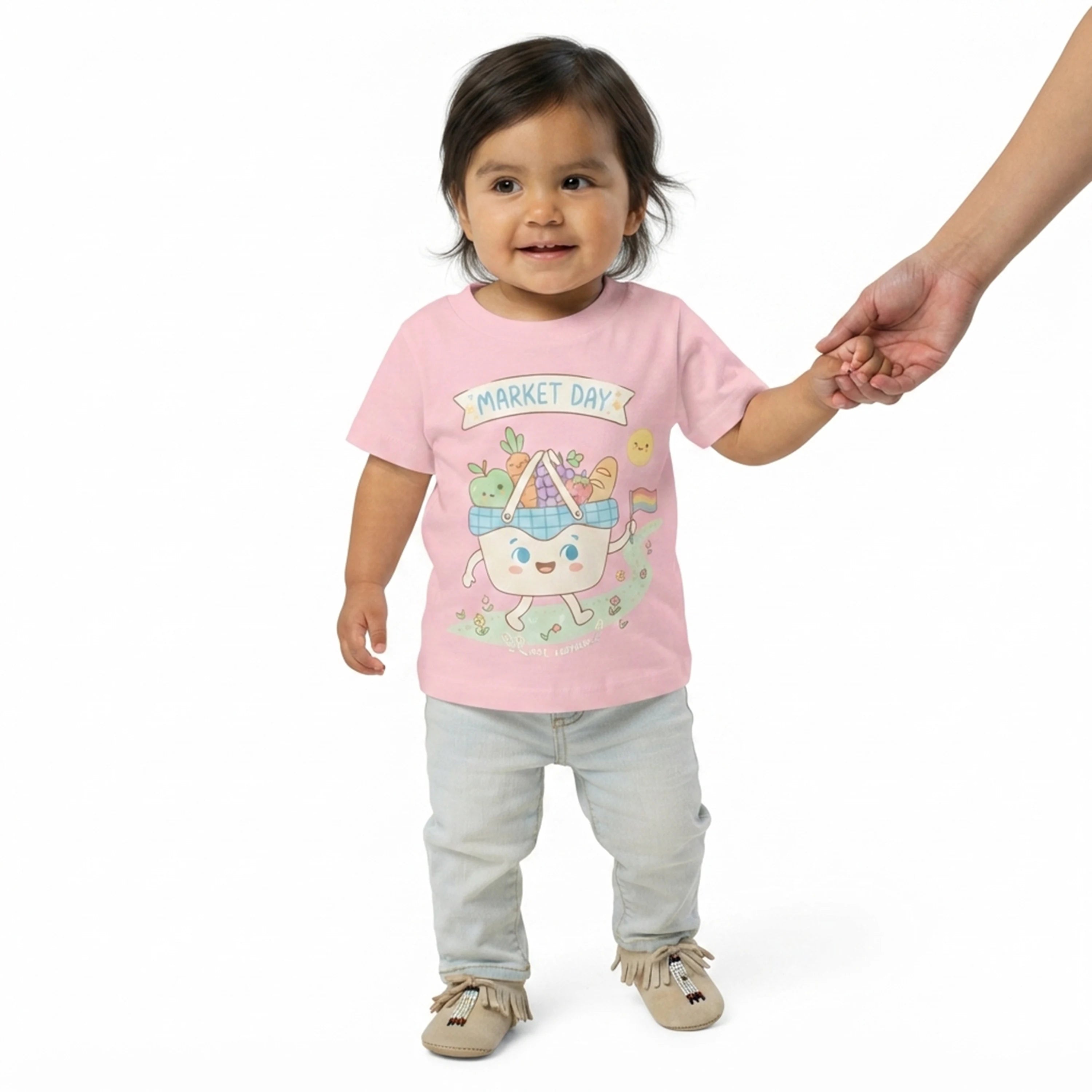 Cute Market Day Basket Baby T-Shirt