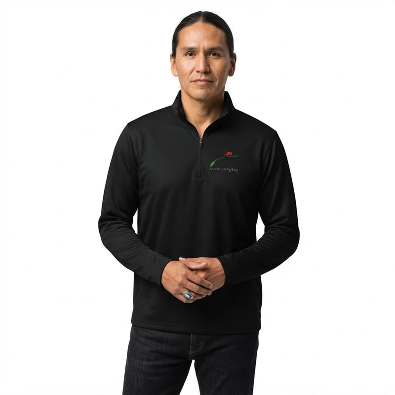 Botanical Vibrance Floral Dancer Quarter Zip Pullover