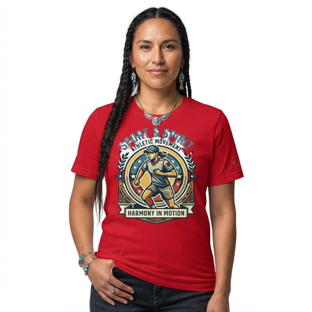 Sport And Spirit Athletic Movement Graphic T-Shirt - & HARMONY IN
