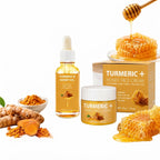 Turmeric & Honey Face Oil and Moisturizing Cream Skincare Set