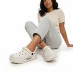 Unisex Summer Anti - Slip Hollow Covered Toe Slippers Thick Bottom