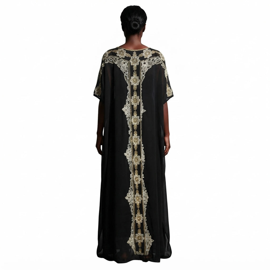 Elegant Long Sleeve Summer Kaftan