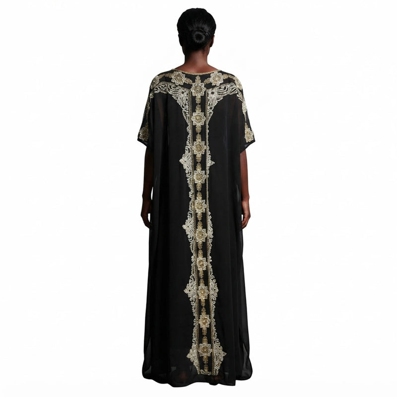 Elegant Long Sleeve Summer Kaftan
