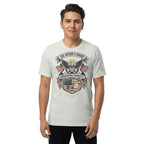 Patriotic American Eagle Graphic T-Shirt - THE NATION'S CHOICE