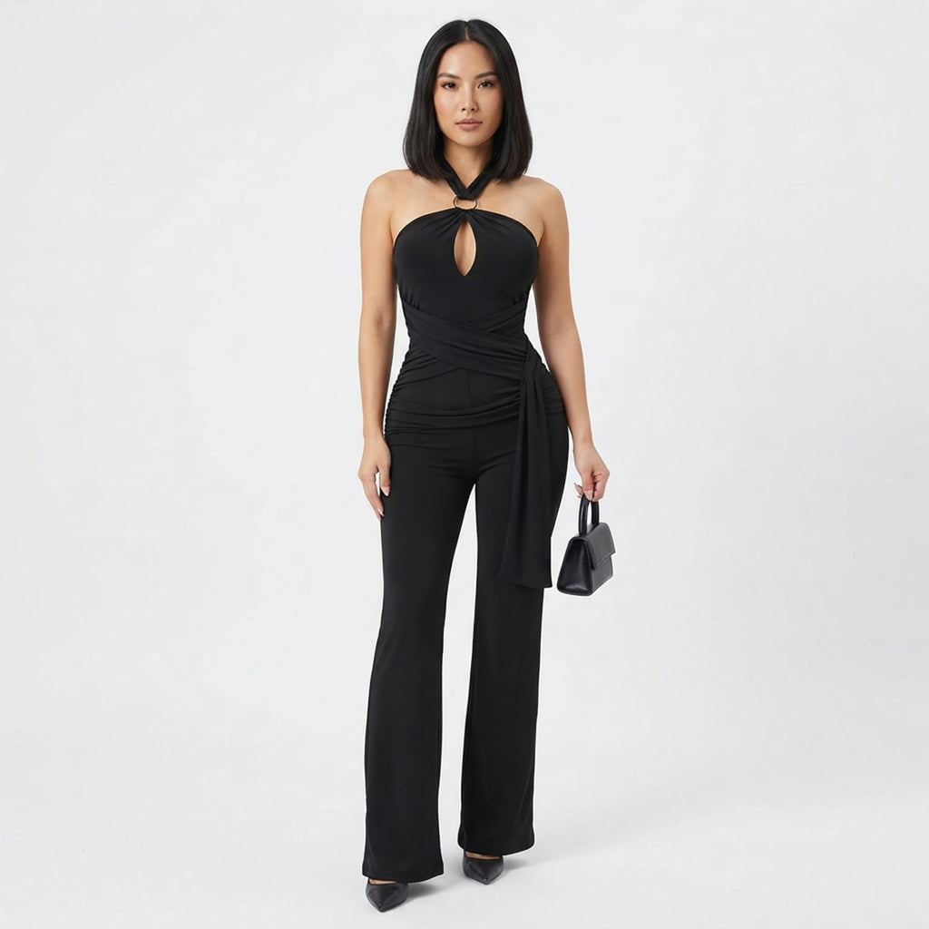 Womens Fall One - Piece Romper Jumpsuit