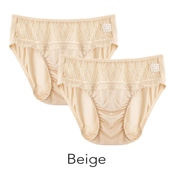 Pure Silk Bikini Panties For Hipsters