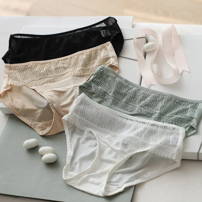 Pure Silk Bikini Panties For Hipsters