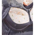 LuckeLadybug push up bra with soft padding and lace trim for added comfort and support