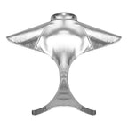 Shiny Silver Rave Tops for Bold Style