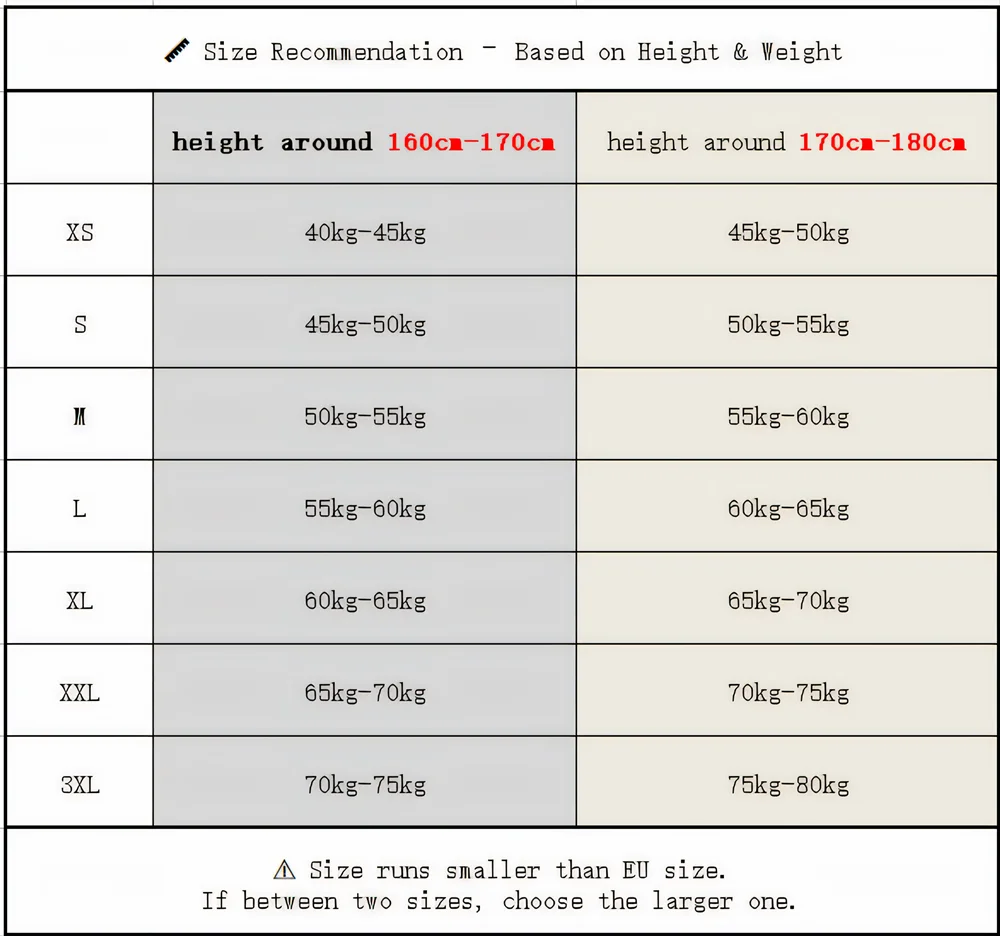 Size chart for real fox fur coat womens with recommendations based on height and weight for best fit
