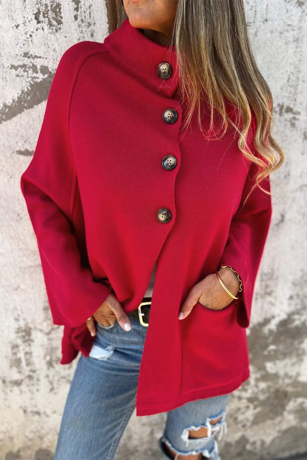 Red Cardigan for Effortless Style