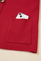Red Cardigan for Effortless Style