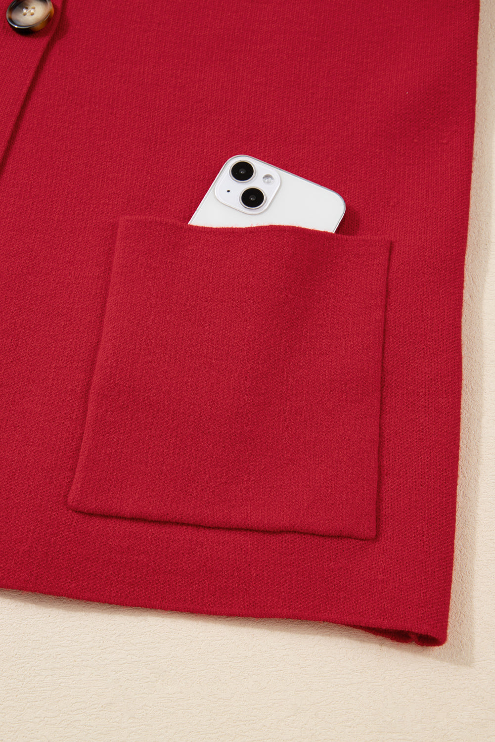Red Cardigan for Effortless Style