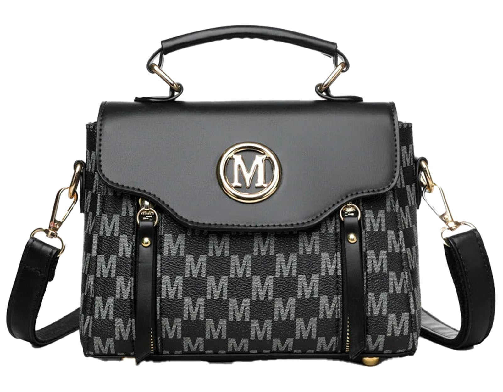 LuckeLadybug retro handbag for women with a stylish logo and adjustable strap for modern fashion