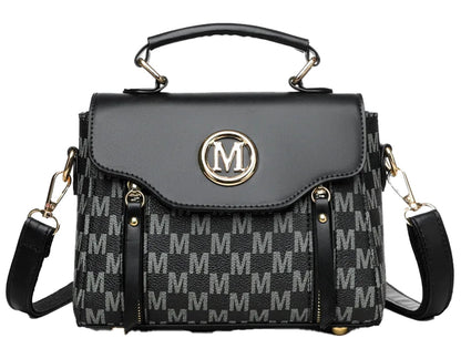 LuckeLadybug retro handbag for women with a stylish logo and adjustable strap for modern fashion