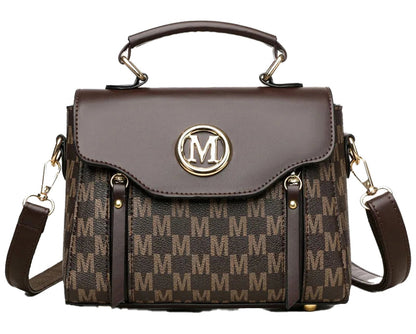 LuckeLadybug LLC Retro handbag for women with stylish design and versatile carrying options