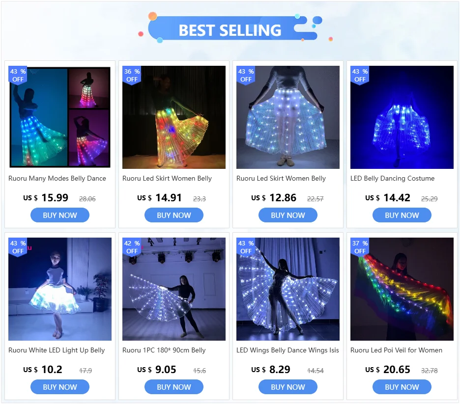LED Light-Up Skirt for Men Rave Accessories