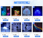 LED Light-Up Skirt for Men Rave Accessories