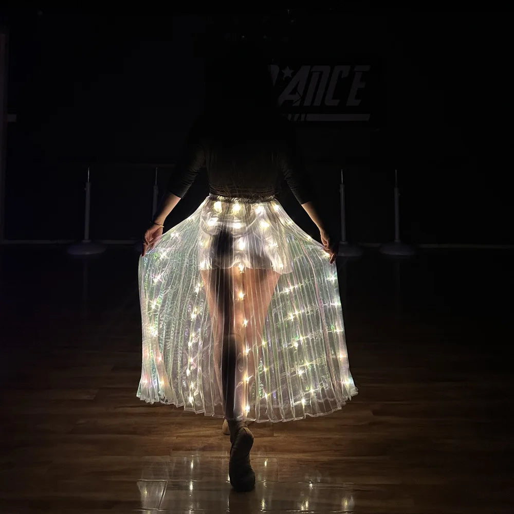 LED Light-Up Skirt for Men Rave Accessories