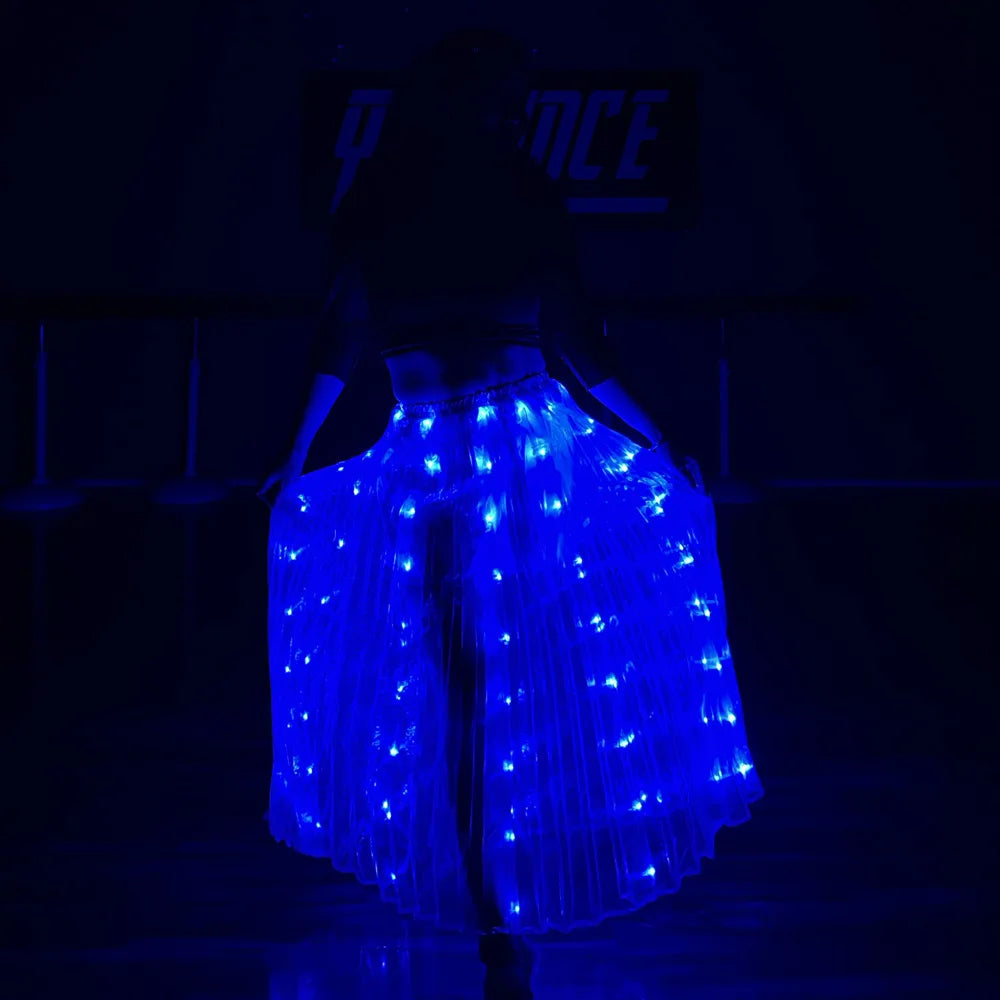 LED Light-Up Skirt for Men Rave Accessories