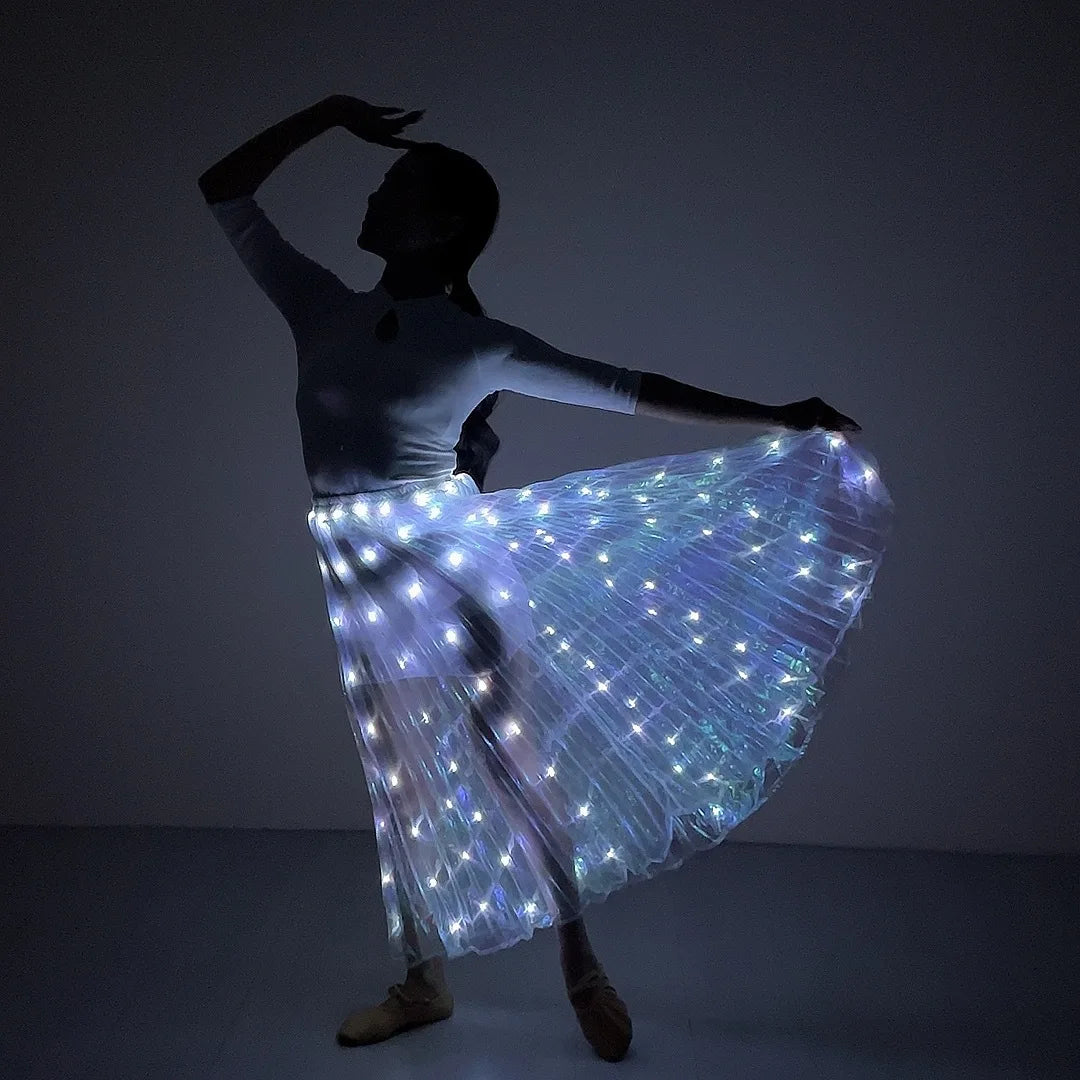LED Light-Up Skirt for Men Rave Accessories