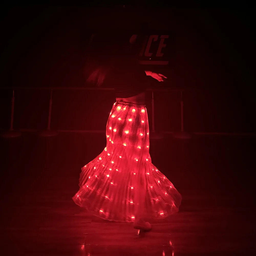 LED Light-Up Skirt for Men Rave Accessories