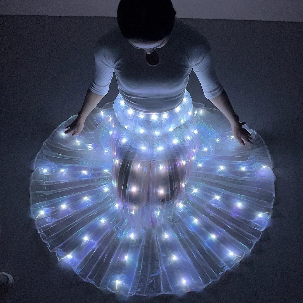 LED Light-Up Skirt for Men Rave Accessories
