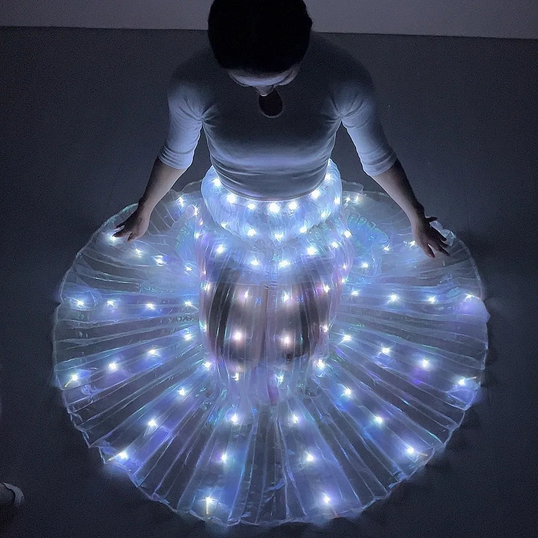 LED Light-Up Skirt for Men Rave Accessories