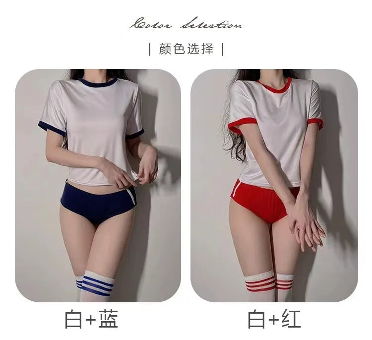School Uniform Inspired Two-Piece Set